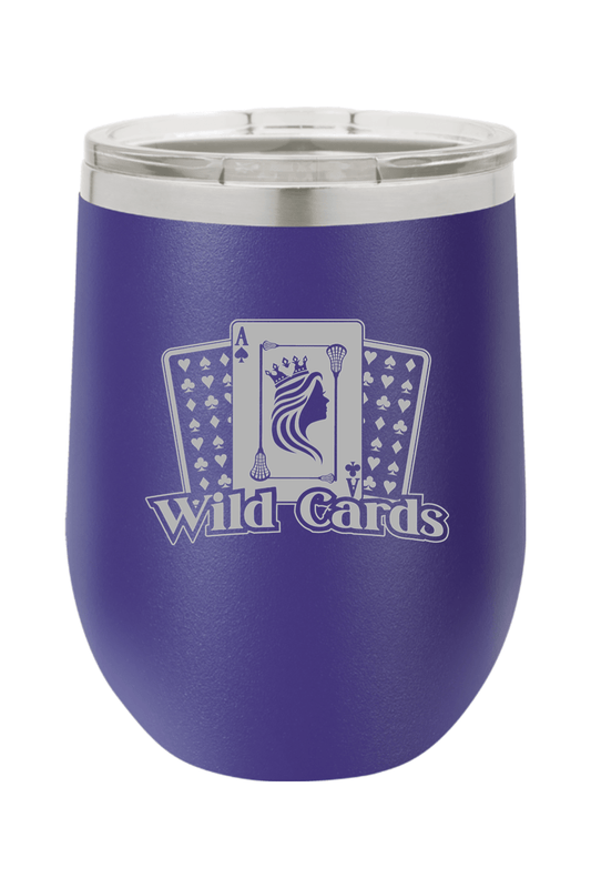 Wild Cards Lacrosse Insulated Wine Tumbler Signature Lacrosse