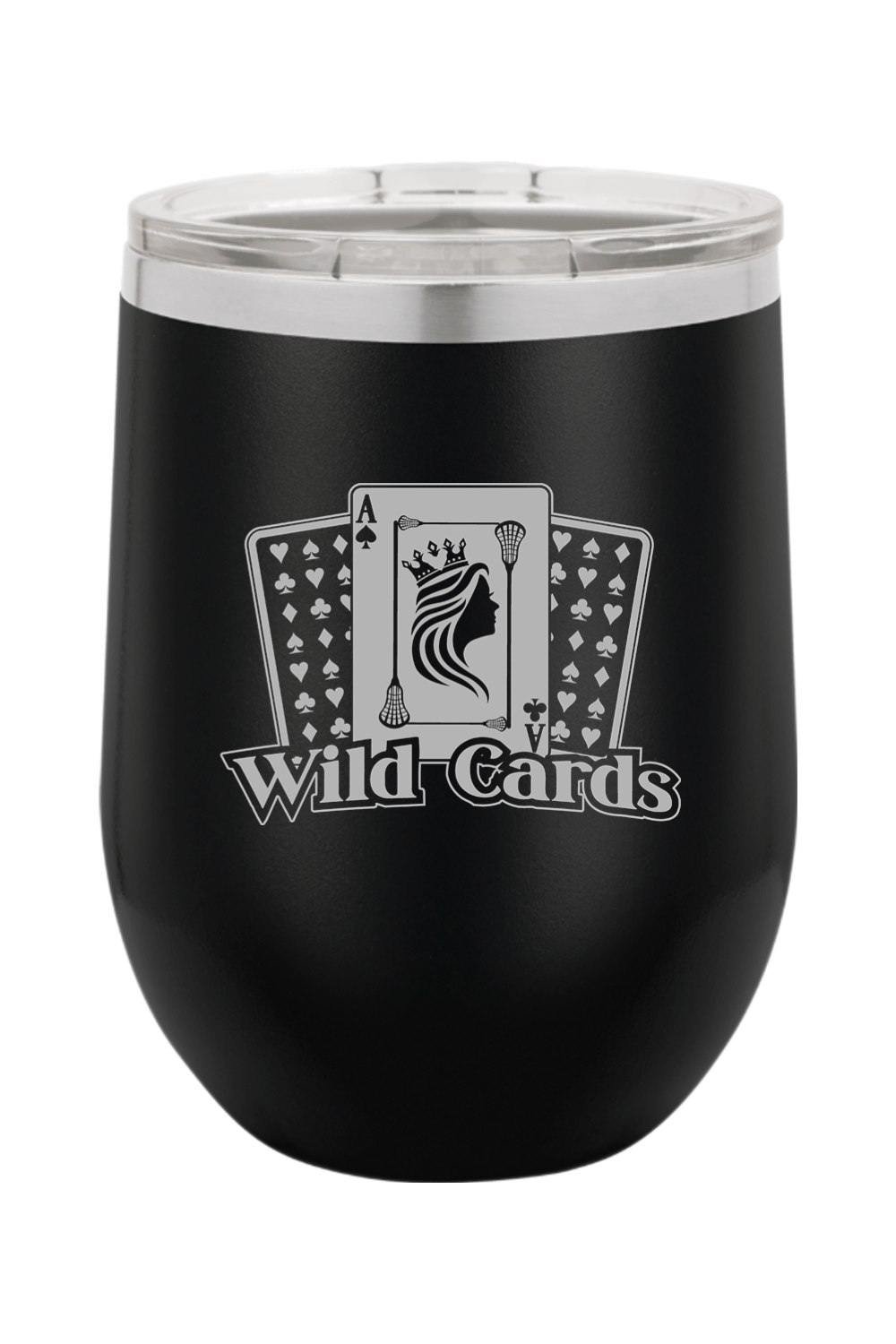 Wild Cards Lacrosse Insulated Wine Tumbler Signature Lacrosse