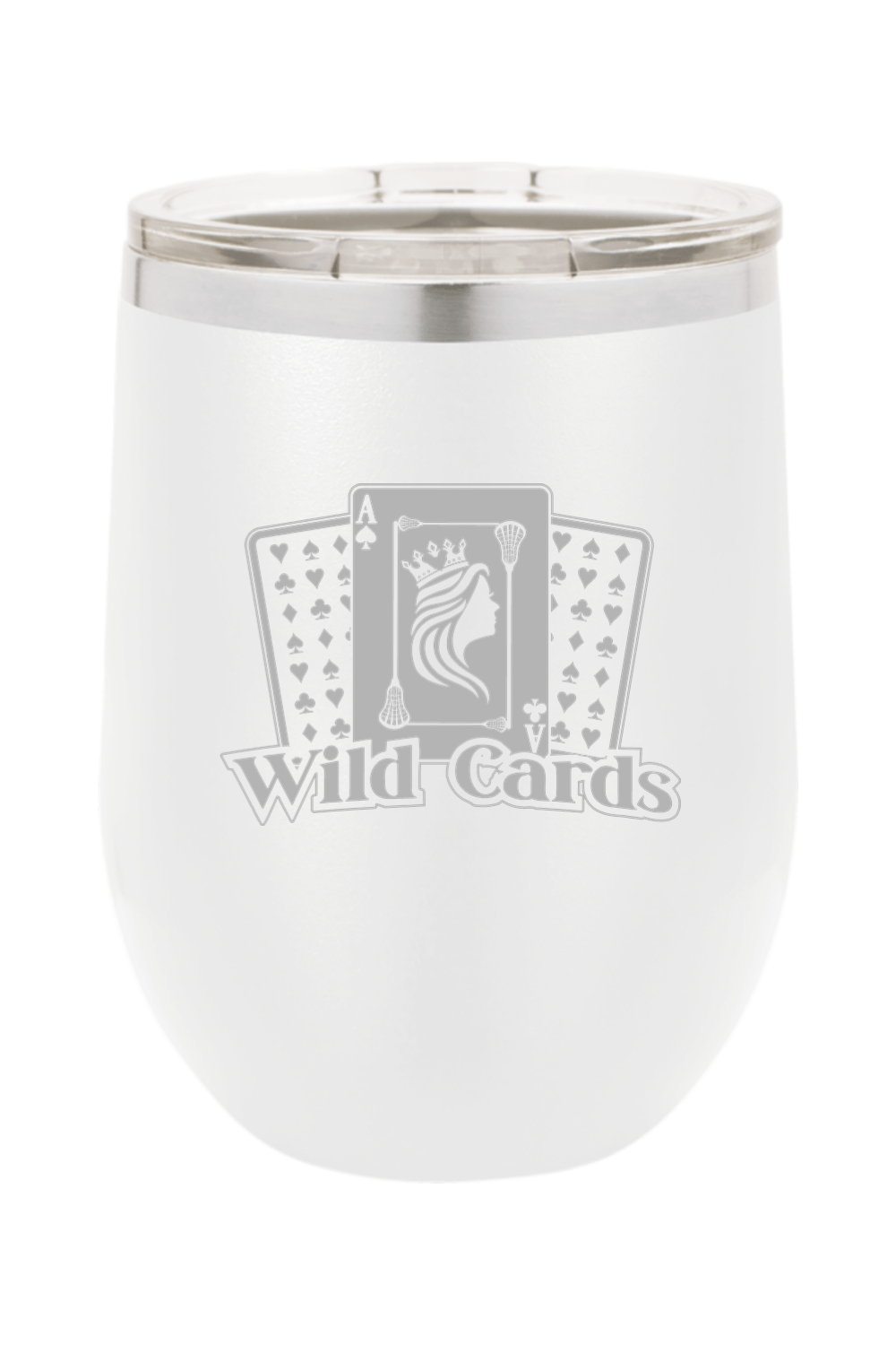 Wild Cards Lacrosse Insulated Wine Tumbler Signature Lacrosse