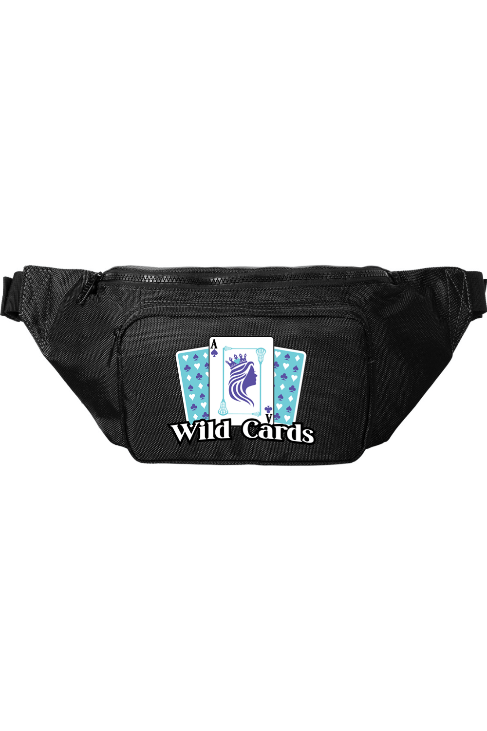 Wild Cards Lacrosse Large Crossbody Hip Pack Signature Lacrosse
