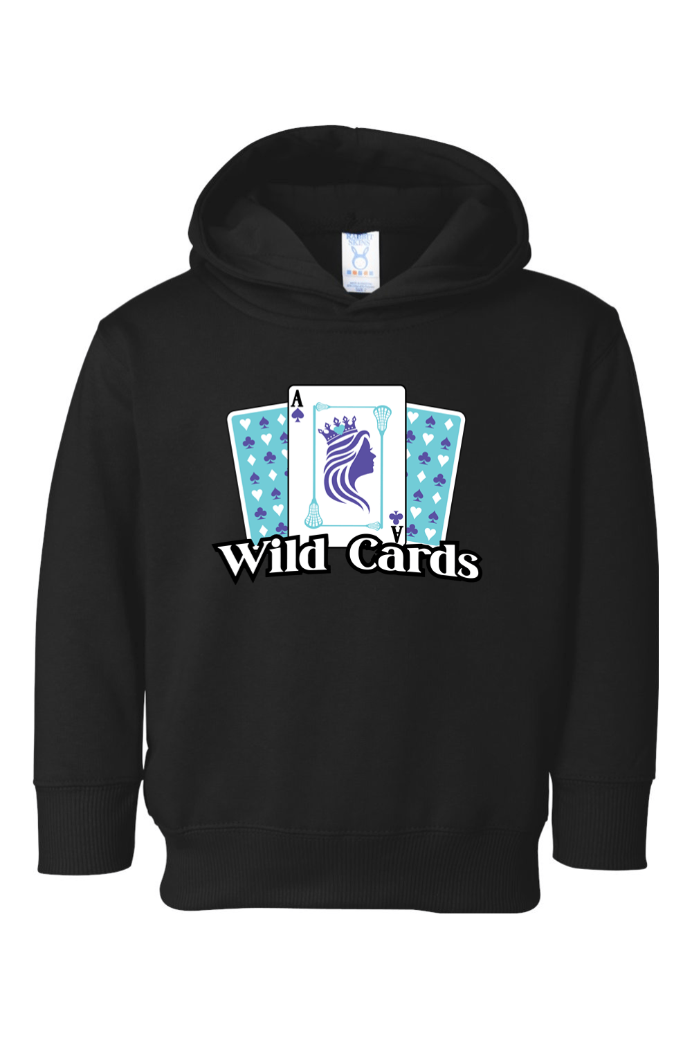 Wild Cards Lacrosse Toddler Fleece Hoodie Signature Lacrosse