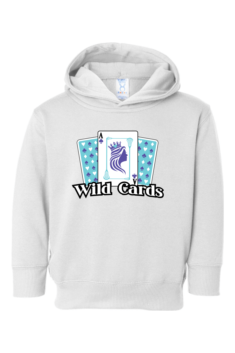 Wild Cards Lacrosse Toddler Fleece Hoodie Signature Lacrosse
