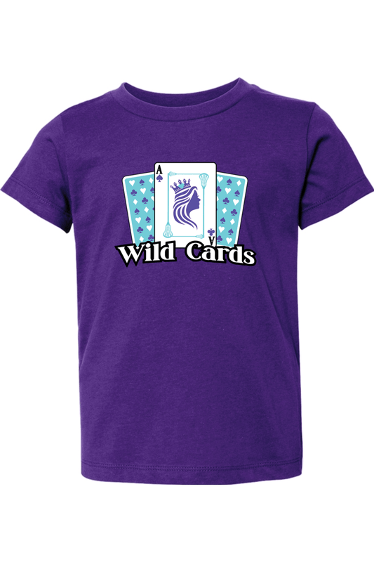 Wild Cards Lacrosse Toddler T-Shirt Signature Lacrosse