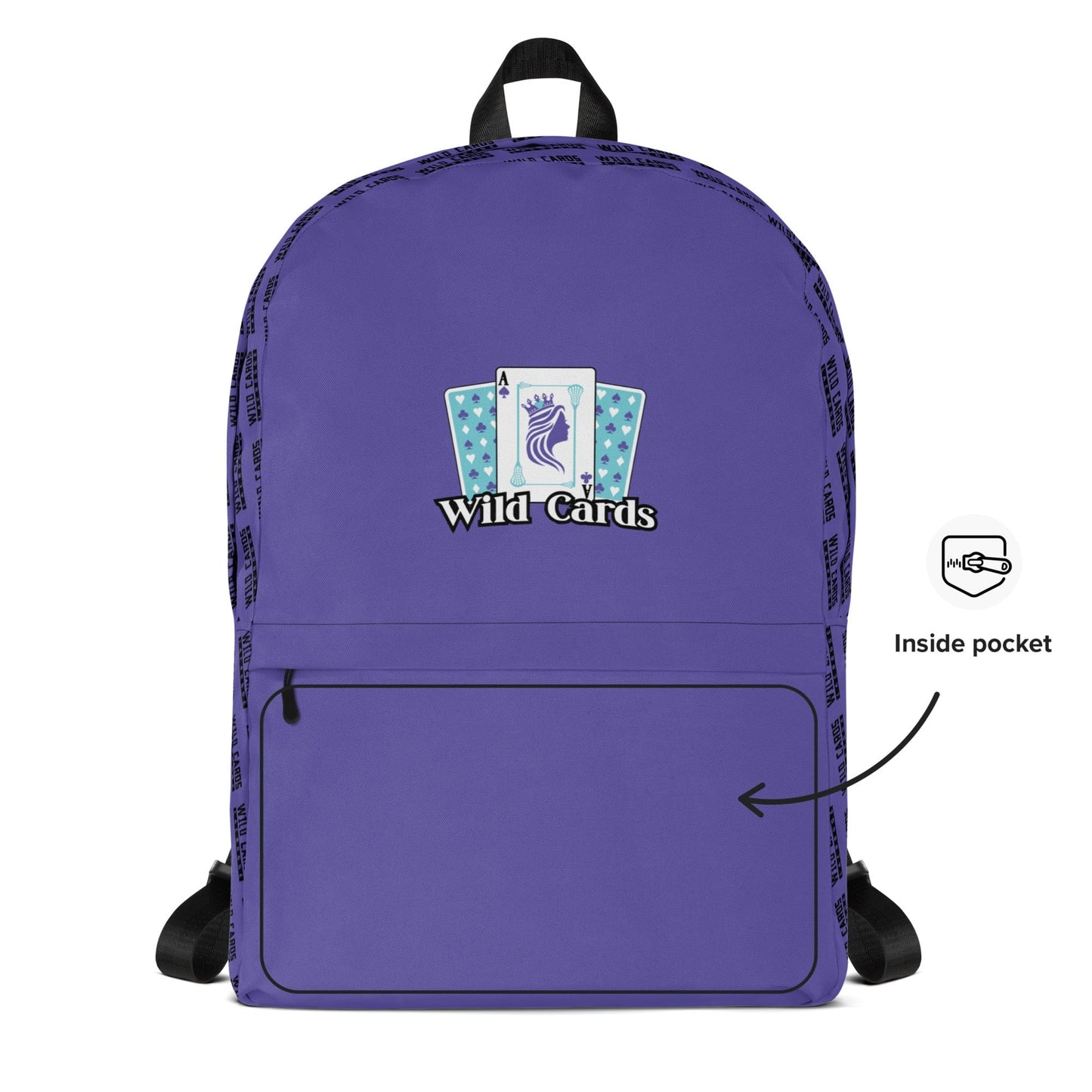 Wild Cards Lacrosse Travel Backpack Signature Lacrosse