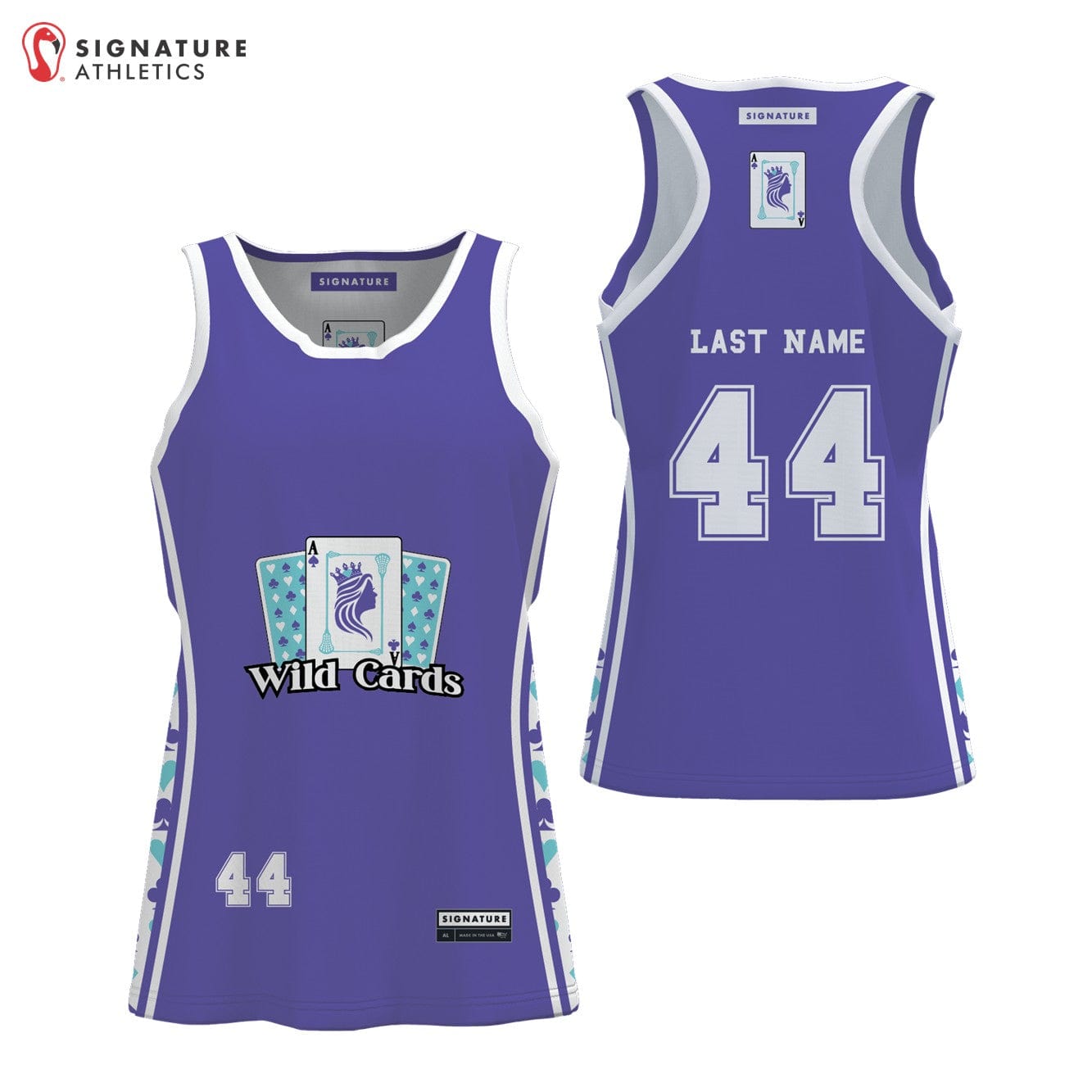 Wild Cards Lacrosse Women's 2 Piece Player Package Signature Lacrosse