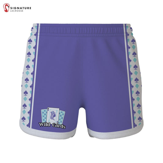 Wild Cards Lacrosse Women's Game Shorts: Wild Cards Signature Lacrosse