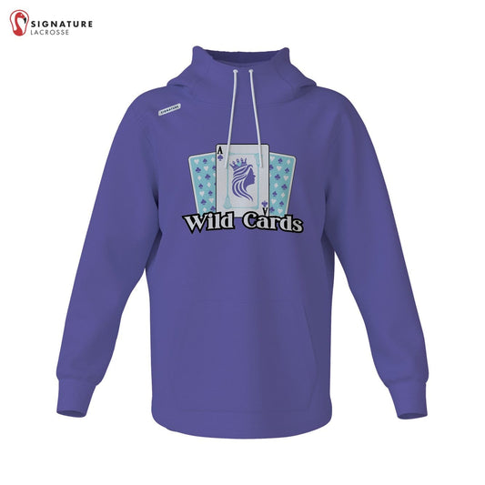 Wild Cards Lacrosse Women's Pro Dye Scuba Hoodie: Wild Cards Signature Lacrosse