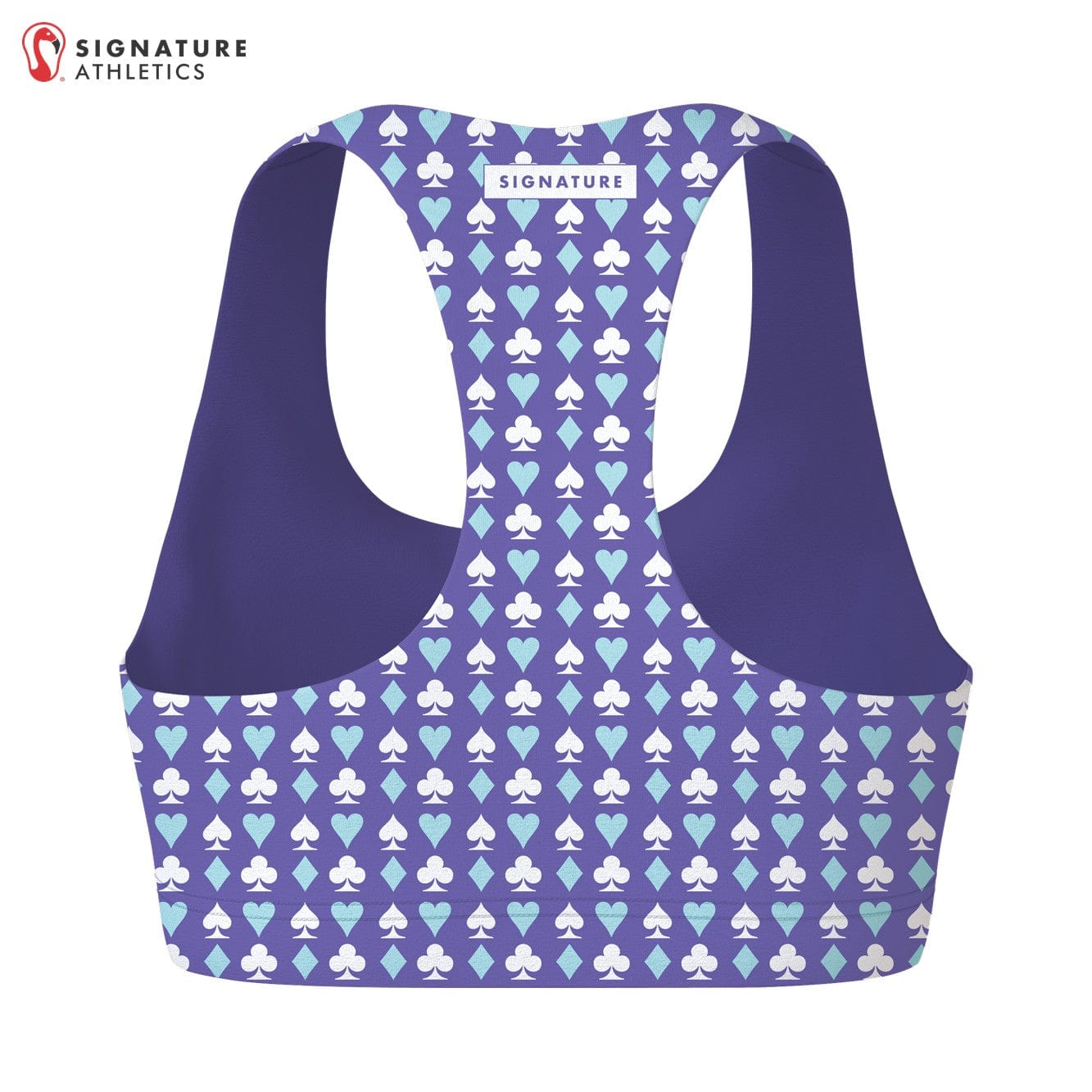 Wild Cards Lacrosse Women's Sports Bra Signature Lacrosse