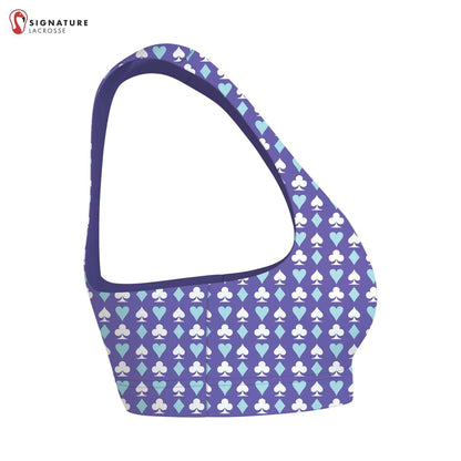 Wild Cards Lacrosse Women's Sports Bra Signature Lacrosse