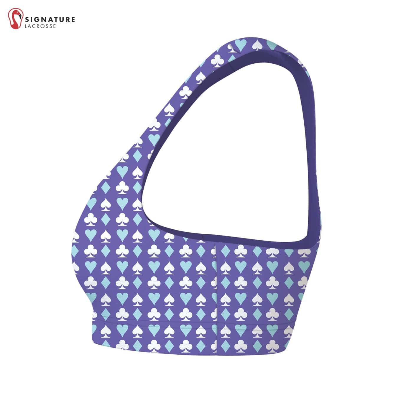 Wild Cards Lacrosse Women's Sports Bra Signature Lacrosse