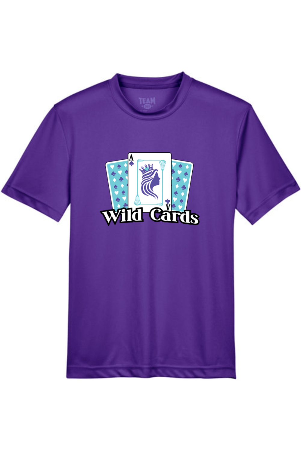 Wild Cards Lacrosse Youth Athletic T-Shirt Signature Lacrosse