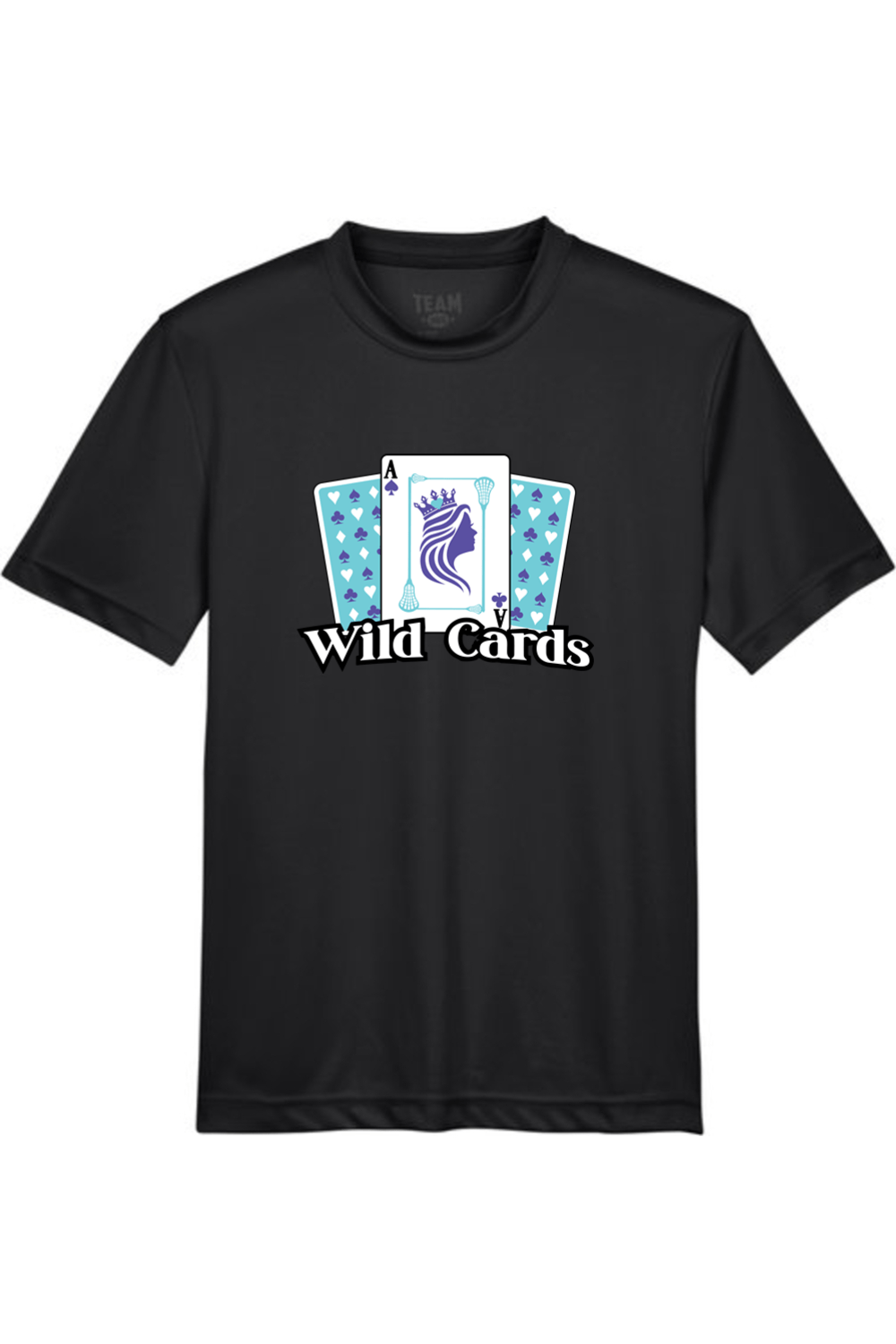 Wild Cards Lacrosse Youth Athletic T-Shirt Signature Lacrosse