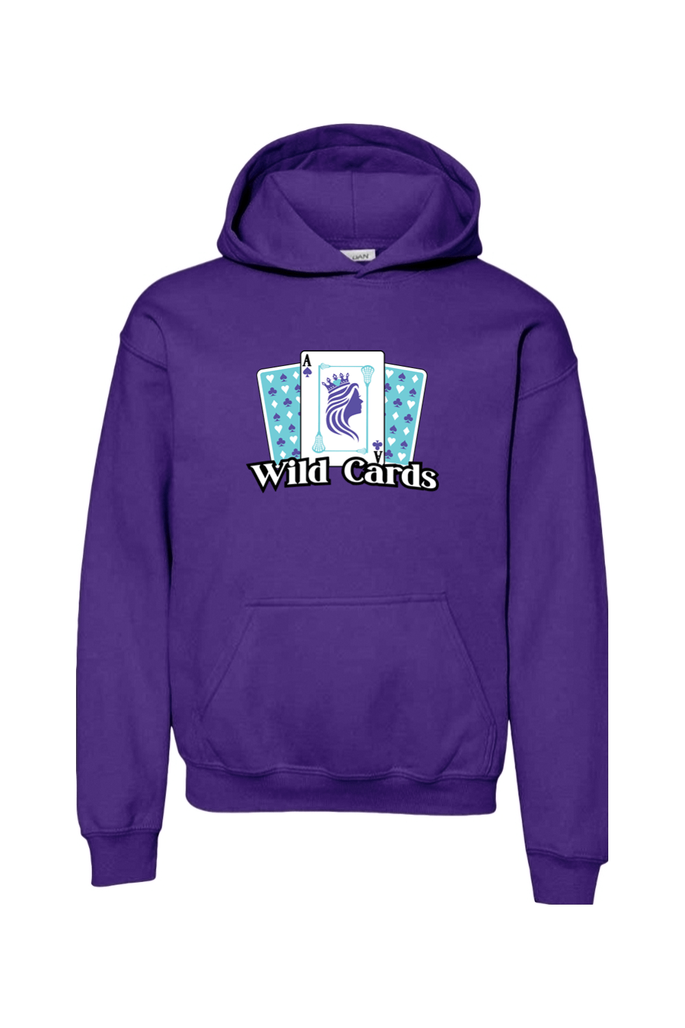 Wild Cards Lacrosse Youth Hoodie Signature Lacrosse
