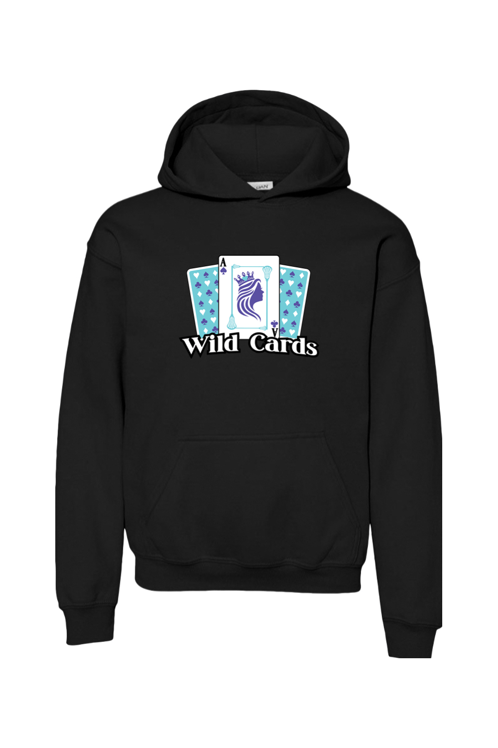 Wild Cards Lacrosse Youth Hoodie Signature Lacrosse