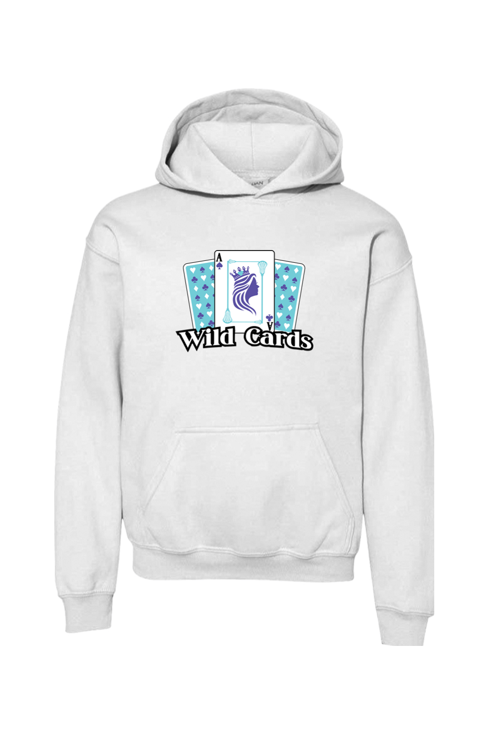 Wild Cards Lacrosse Youth Hoodie Signature Lacrosse