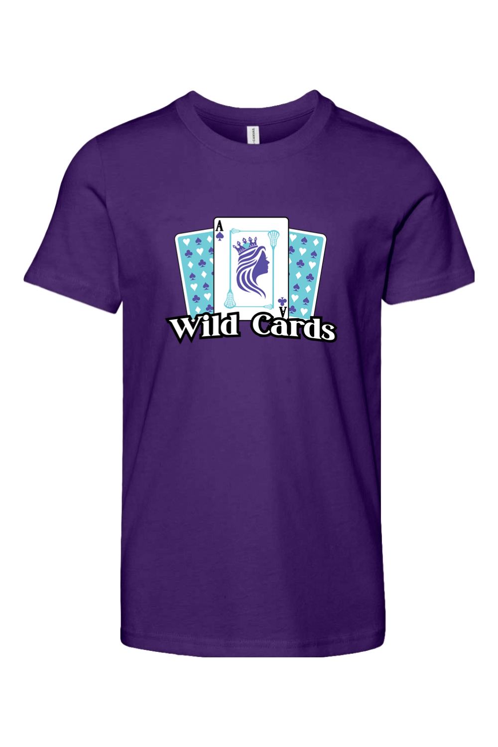 Wild Cards Lacrosse Youth Lifestyle T-Shirt Signature Lacrosse