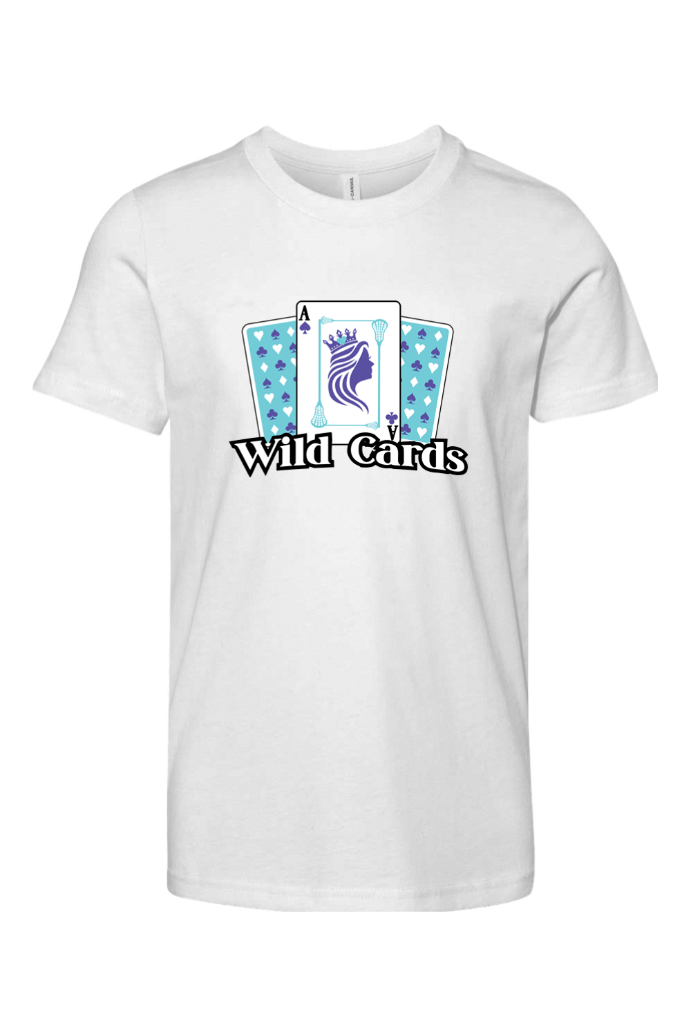 Wild Cards Lacrosse Youth Lifestyle T-Shirt Signature Lacrosse