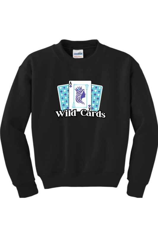 Wild Cards Lacrosse Youth Sweatshirt Signature Lacrosse