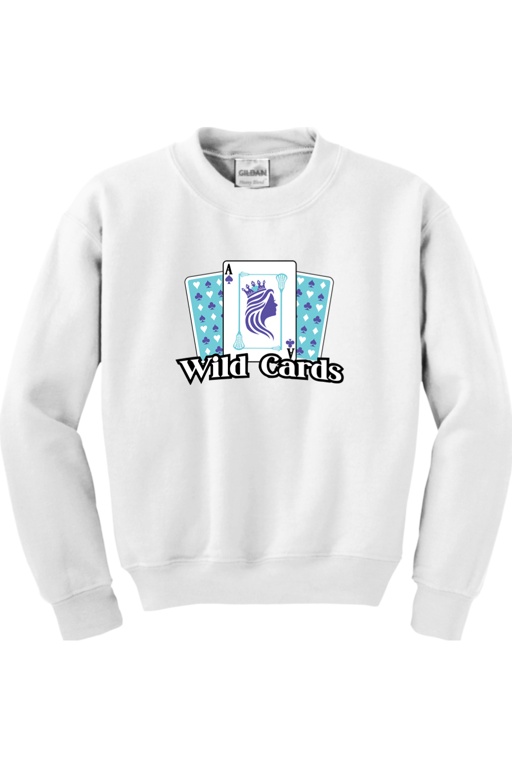 Wild Cards Lacrosse Youth Sweatshirt Signature Lacrosse