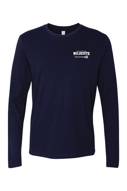 Wildcats Lacrosse Adult Long Sleeve T-Shirt Signature Lacrosse