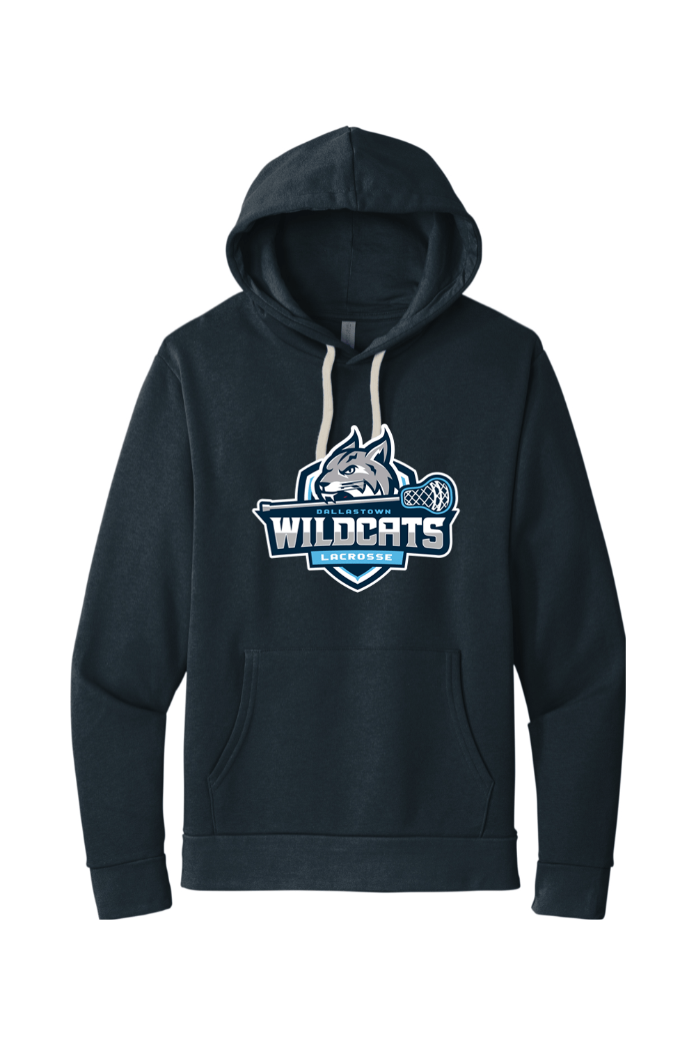 Wildcats Lacrosse Adult Premium Lightweight Hoodie Signature Lacrosse