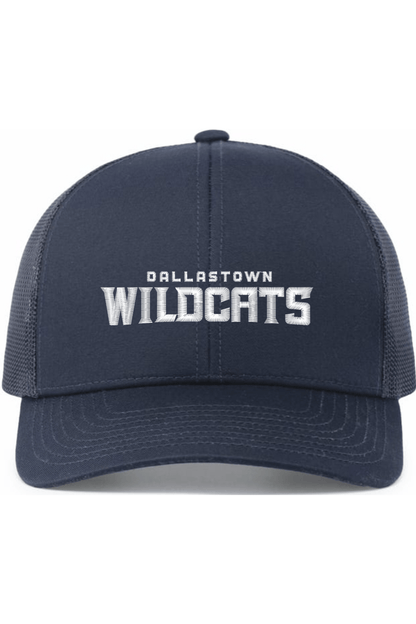 Wildcats Lacrosse Embroidered Trucker Hat Signature Lacrosse