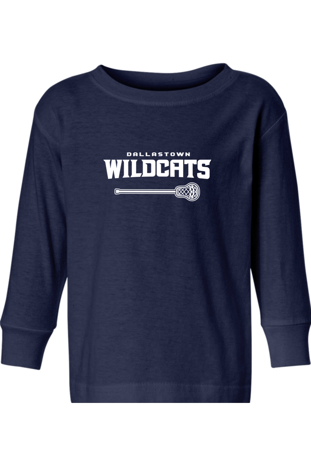 Wildcats Lacrosse Toddler Long Sleeve T-Shirt Signature Lacrosse