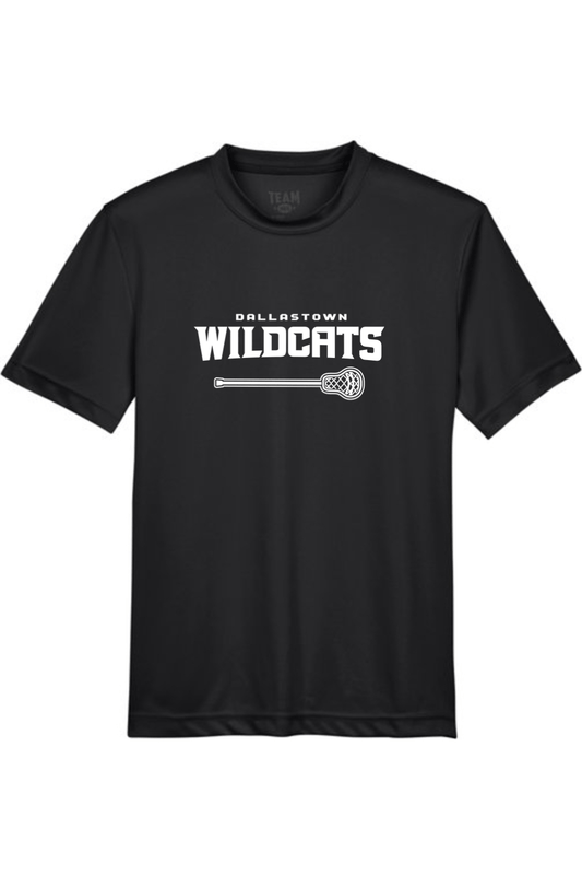 Wildcats Lacrosse Youth Athletic T-Shirt Signature Lacrosse