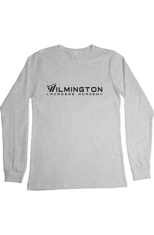 Wilmington Youth Lacrosse Adult Cotton Long Sleeve T-Shirt Signature Lacrosse