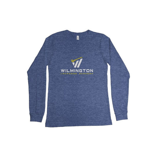 Wilmington Youth Lacrosse Adult Cotton Long Sleeve T-Shirt Signature Lacrosse