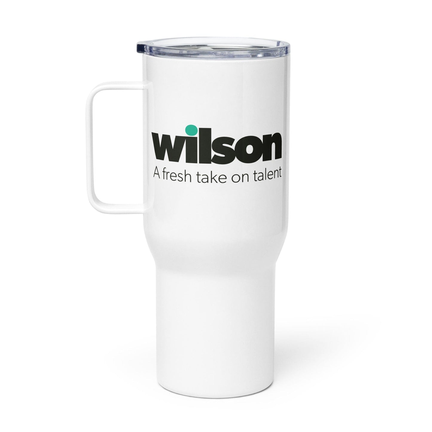 Wilson Travel Mug with a Handle Signature Lacrosse