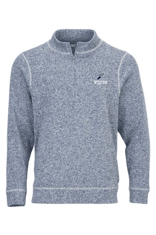 Wilton High School Boxercraft Alpine Quater-Zip Pullover Signature Lacrosse