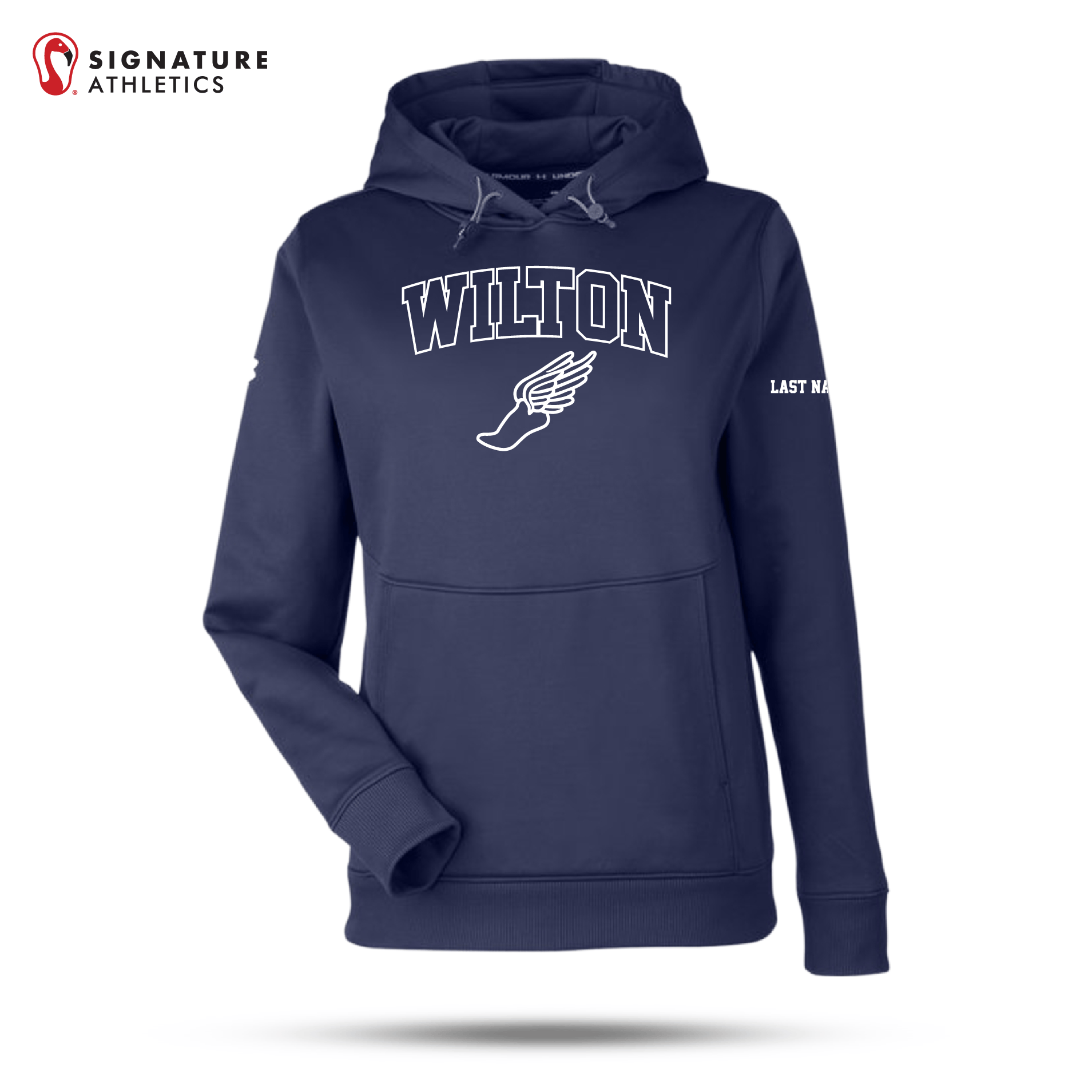 Wilton High School Under Armour Ladies' Storm Armourfleece Winged Signature Lacrosse
