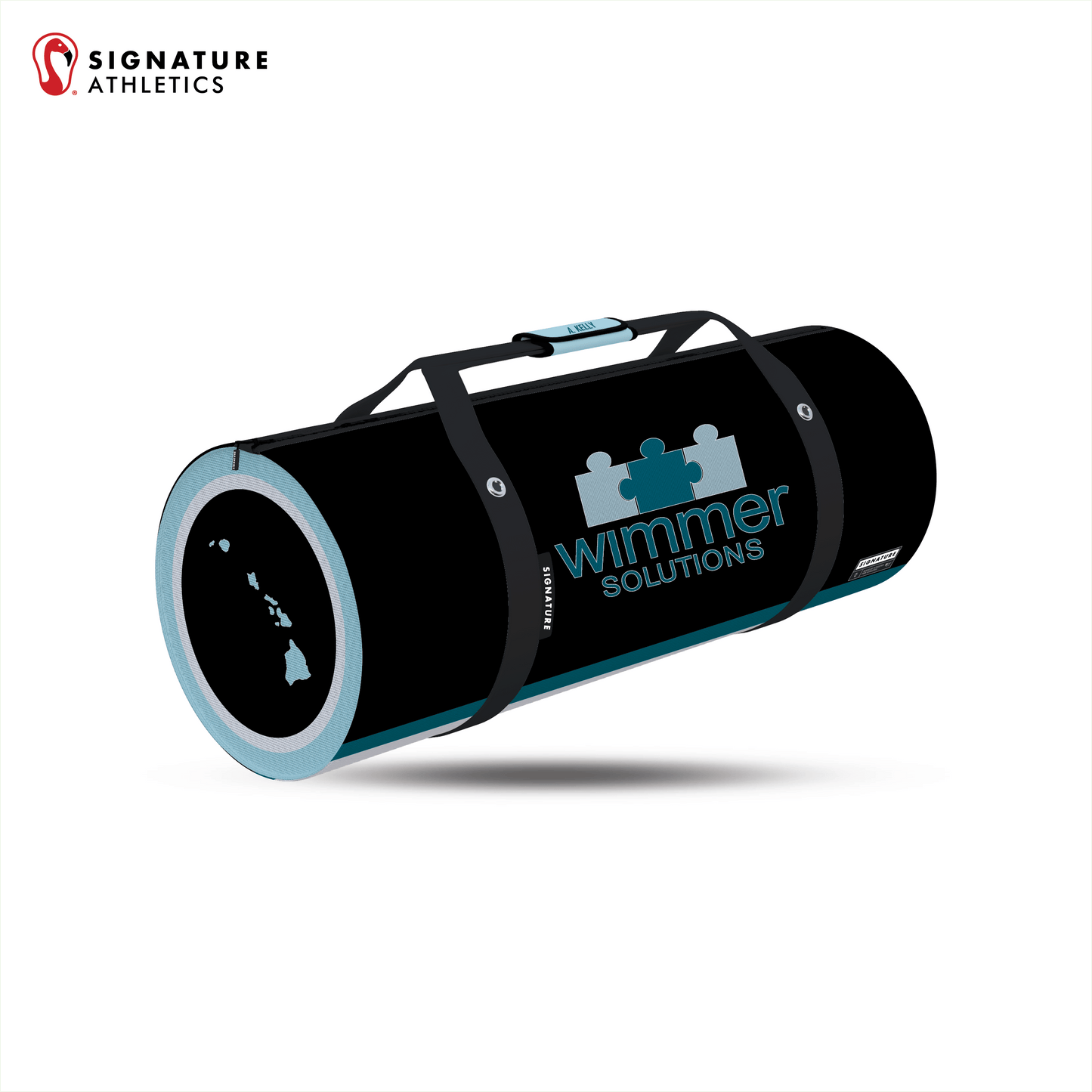 Wimmer Solutions Customizable Large Equipment Duffel Bag Signature Lacrosse
