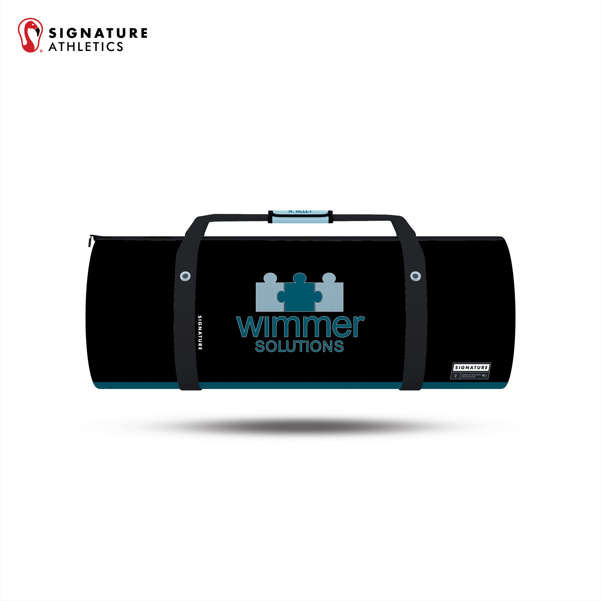 Wimmer Solutions Customizable Large Equipment Duffel Bag Signature Lacrosse
