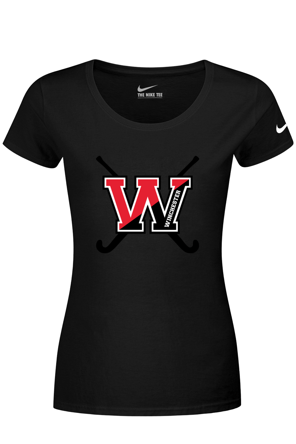 Winchester FH Women's Dri-FIT Cotton/Poly Scoop Neck Tee Signature Lacrosse