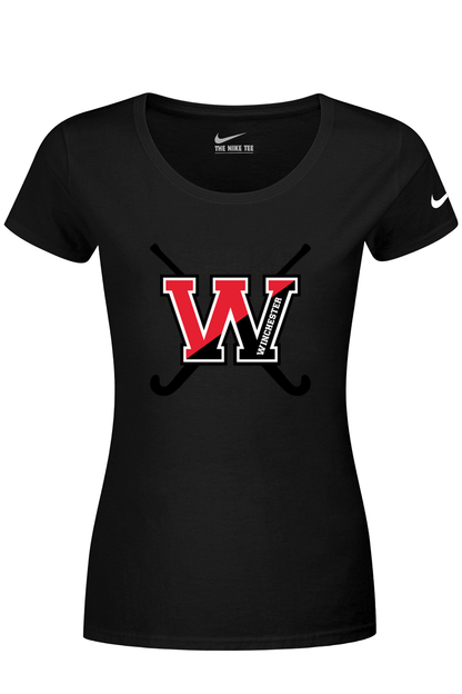 Winchester FH Women's Dri-FIT Cotton/Poly Scoop Neck Tee Signature Lacrosse