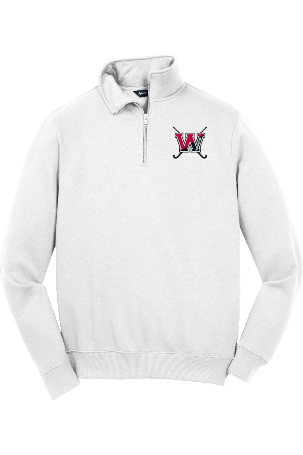 Winchester Field Hockey Adult Embroidered Quarter-Zip Pullover Signature Lacrosse