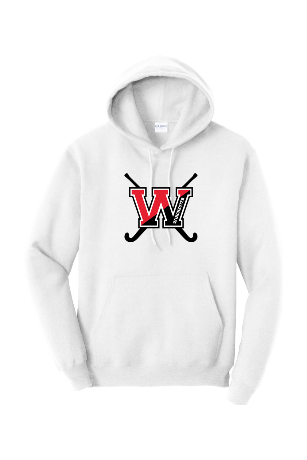Winchester Field Hockey Adult Heavyweight Hoodie Signature Lacrosse