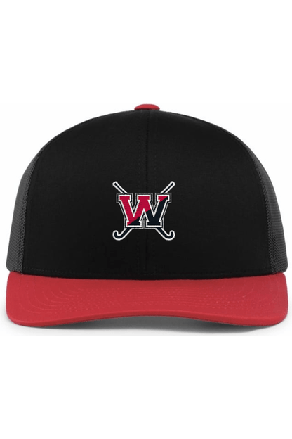 Winchester Field Hockey Embroidered Trucker Hat Signature Lacrosse