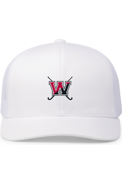 Winchester Field Hockey Embroidered Trucker Hat Signature Lacrosse