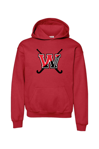 Winchester Field Hockey Youth Hoodie Signature Lacrosse