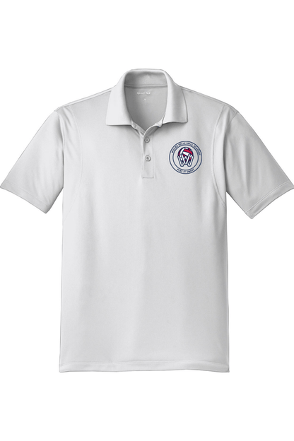Wizard Volleyball Adult Embroidered Athletic Polo Signature Lacrosse