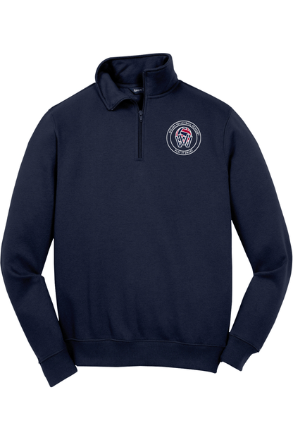 Wizard Volleyball Adult Embroidered Quarter-Zip Pullover Signature Lacrosse