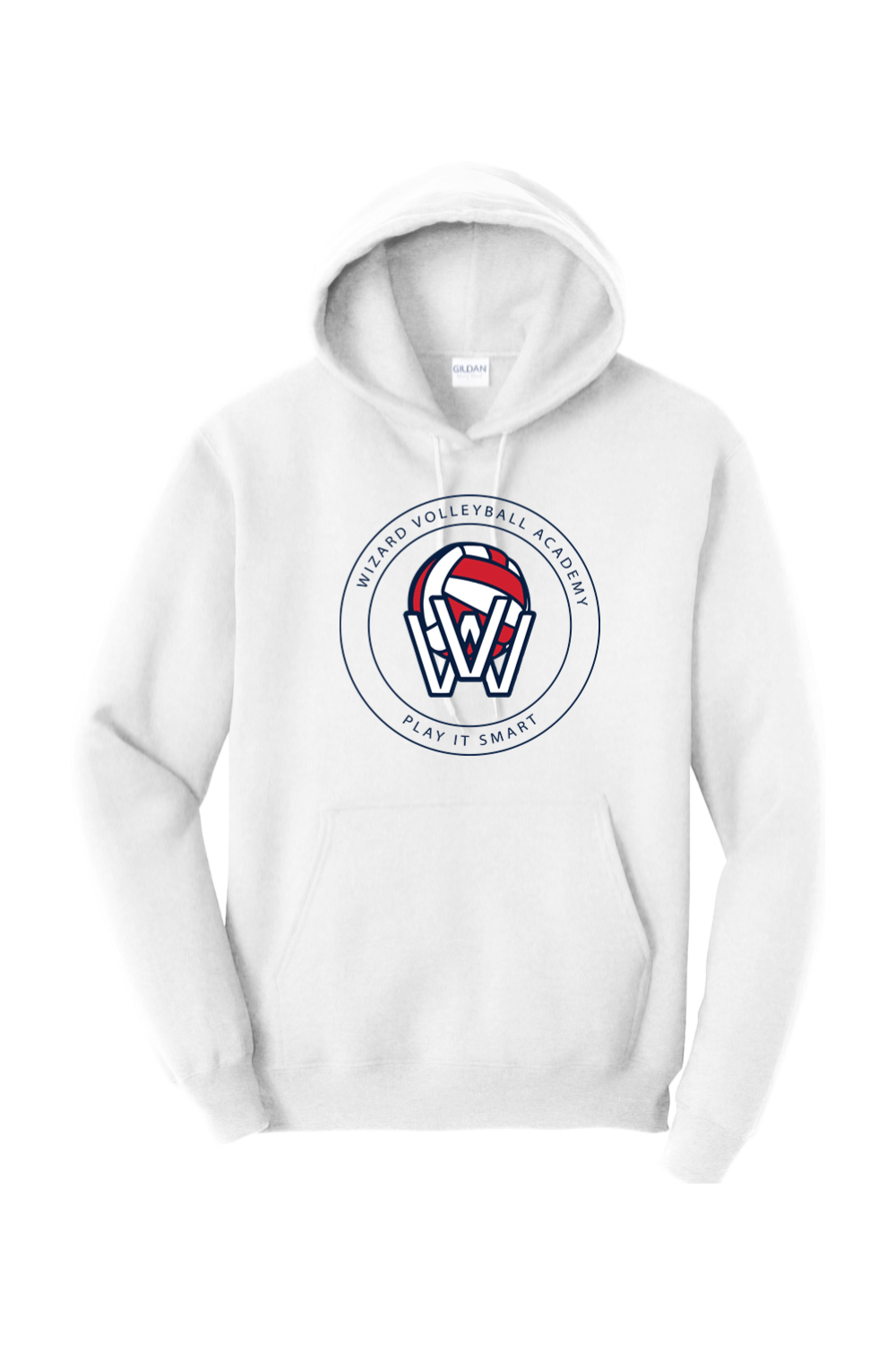 Wizard Volleyball Adult Heavyweight Hoodie Signature Lacrosse