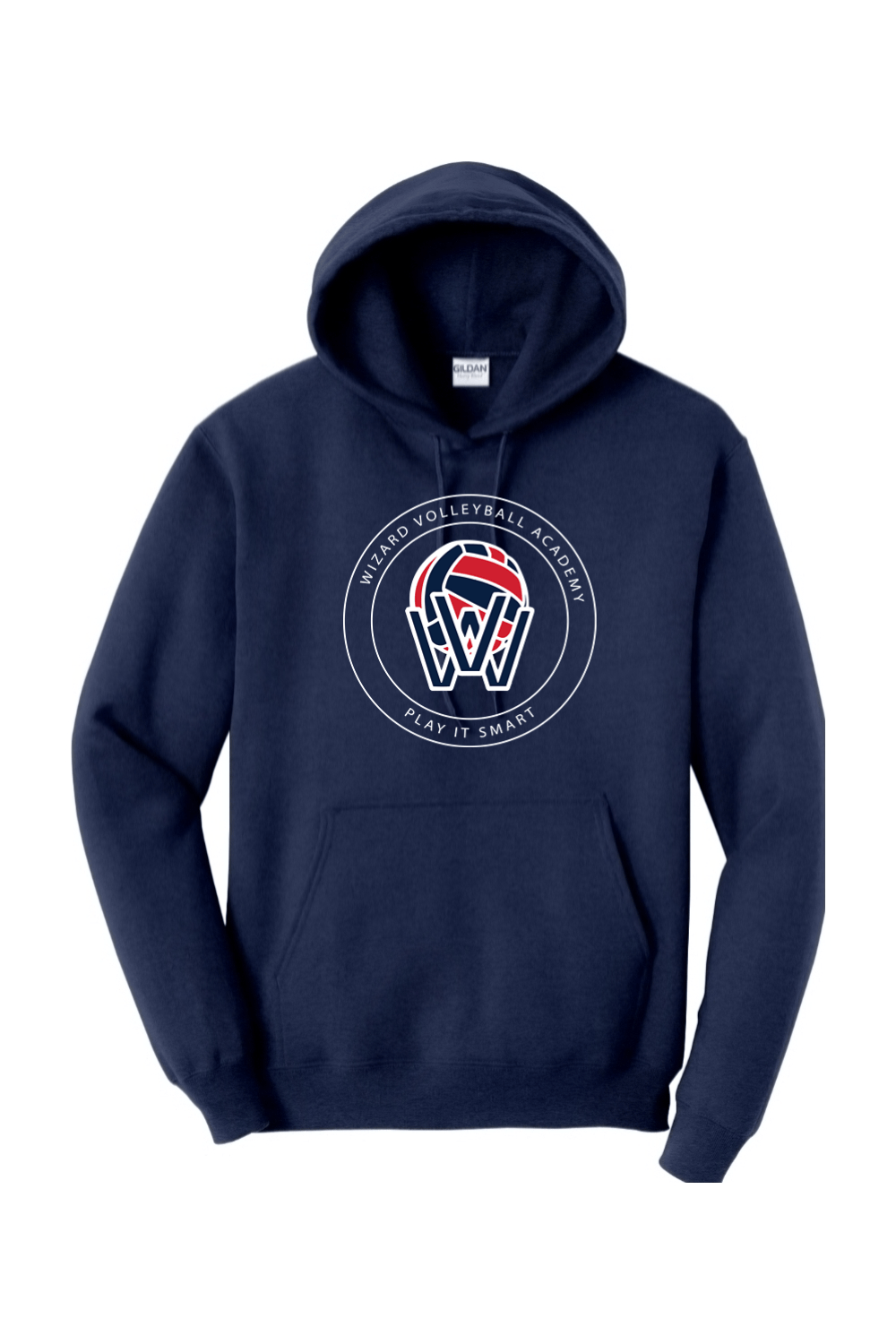 Wizard Volleyball Adult Heavyweight Hoodie Signature Lacrosse