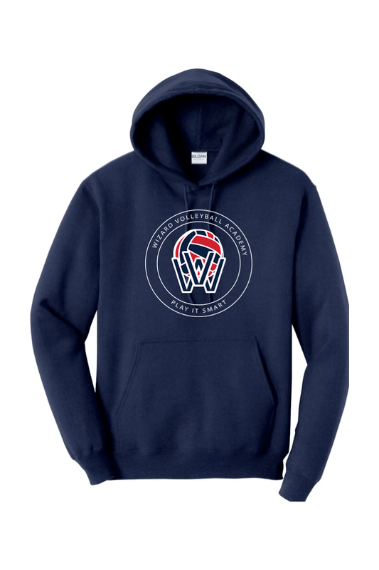 Wizard Volleyball Adult Heavyweight Hoodie Signature Lacrosse