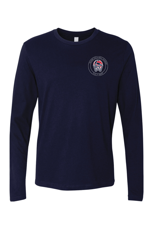 Wizard Volleyball Adult Long Sleeve T-Shirt Signature Lacrosse