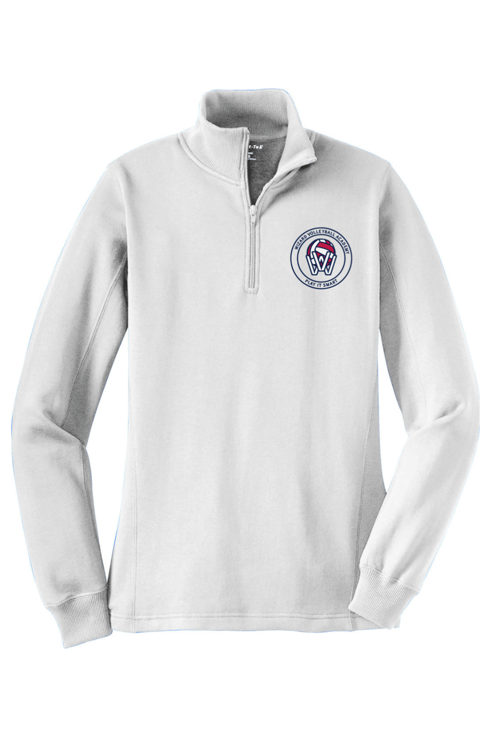 Wizard Volleyball Adult Women's Embroidered Quarter-Zip Pullover Signature Lacrosse