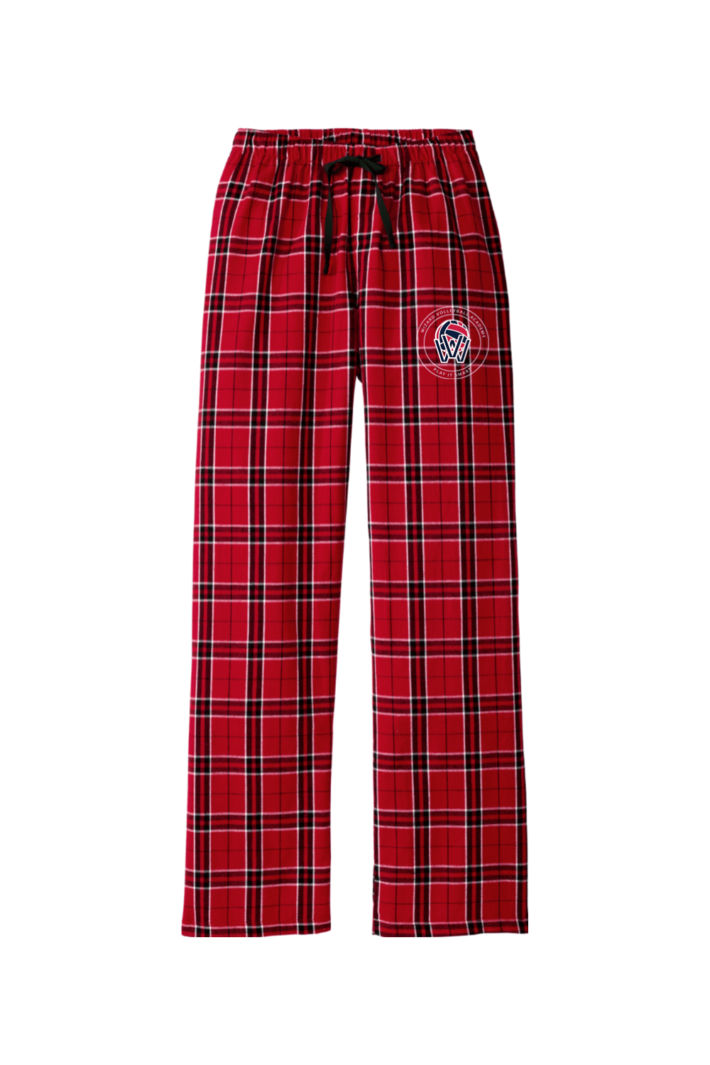 Wizard Volleyball Adult Women's Flannel Plaid Pants Signature Lacrosse